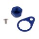 thumbnail image 2 of carrete de pesca manejar piezas de reparación tornillo de carrete baitcasting azul - mano izquierda, 2 of 5