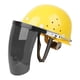 thumbnail image 3 of Protector Facial Con Casco Protector Para Minería, Poda, Industria Mecánica, Visera Gris, 3 of 5