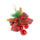 thumbnail image 2 of Adorno De Lazo De Campanas, Decoraciones Navideñas Artesanales Novedosas Para Fiesta Navideña, 3 Rojo, 2 of 5