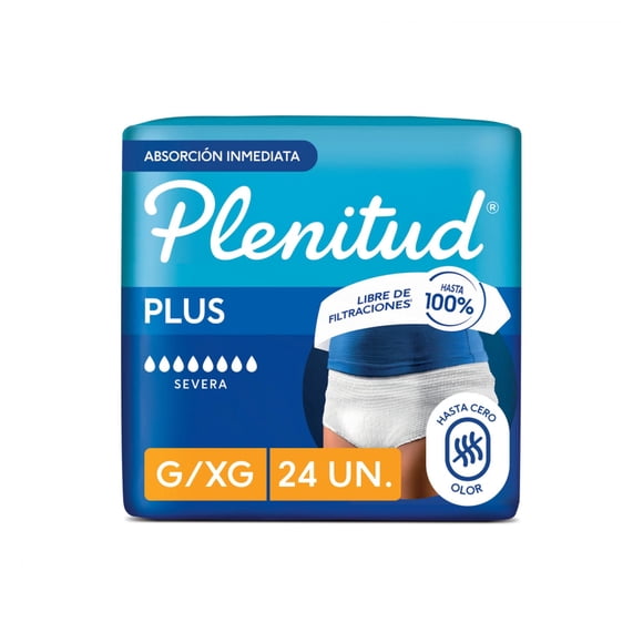 Ropa Interior Desechable Protect Plus G/XG 24 Un, "24 Un"