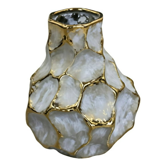 Florero Decorativo Moderno Texturizado Adorno Hogar Jhn