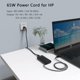 thumbnail image 3 of Cargador Nivjuky USB C delgado de 65 W para HP EliteBook 830 840 845 865 640 650 1040 G8 G10, 3 of 7