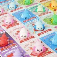 Set De Regalos De San Valentín Yuyugaga Axolotl Mochi Squishy