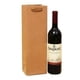 thumbnail image 1 of X12 Bolsa Papel Kraft Botella Vino 11x10x36 Cm Reciclable, 1 of 2