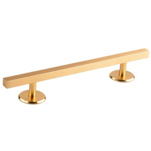 Magideal - Fingerboards Square Rail Accesorio Sólido En Aluminio Diseñado Para Maniobras Técnicas Incluye Base Firme Adecuado Para Parques Educativos Y Regalos D Oro