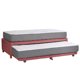 thumbnail image 1 of Cama Nido Zen Best Tela Palo Rosa 1.5 Plaza, 1 of 4