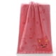 thumbnail image 1 of 1pc Soft and Absorbent Cute Cat Pattern Bamboo Fiber Towel for Home Bathing and Showering - 9.84x19.69in - Perfect Bathroom Accessory, 1 of 4