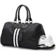 thumbnail image 1 of Bolsa de deporte impermeable para gimnasio, pequeña, para viajes, con compartimento para zapatos, para fin de semana, con bolsillo separado para artículos secos y húmedos, para hombres y mujeres., 1 of 7