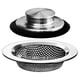 thumbnail image 1 of Juego de coladores y tapones para fregadero de cocina, 2 unidades, Hilltop, 1 of 6