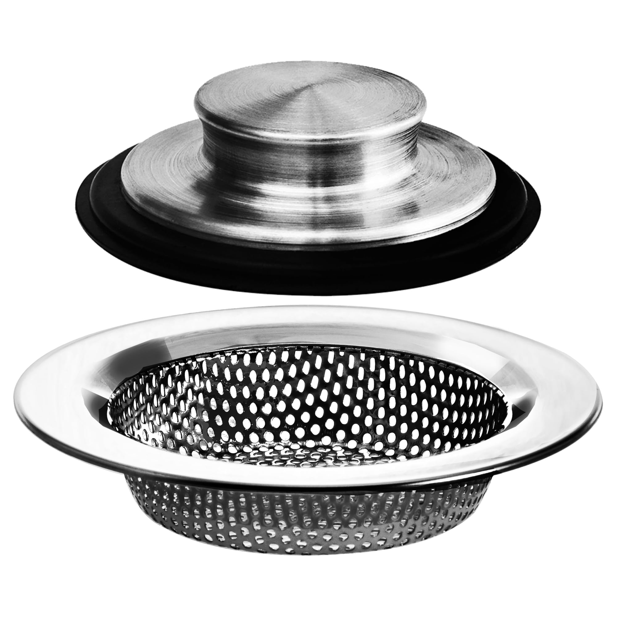 Hilltop Products - Juego De Coladores Y Tapones Para Fregadero De Cocina, 2 Unidades, Hilltop