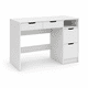 thumbnail image 4 of Escritorio Oficina 110x50x75cm Blanco con 4 Cajones Mueble Computador Moderno, 4 of 6