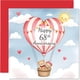 thumbnail image 1 of Tarjeta de felicitación Stuff4 con globo aerostático para el 68 aniversario de Love Bear, 1 of 7