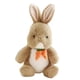 thumbnail image 2 of Animales De Peluche Bufanda De Zanahoria Mu?eco De Conejo De Peluche Suave Para Decoración De Sofá Caqui, 2 of 5