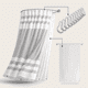 thumbnail image 1 of Cortina De Baño Tela + Forro + 12 Ganchos Premium 180 X 180 Cm Gris Raya Juego Larga Az, 1 of 10
