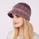 thumbnail image 1 of Metal Flower Decor Knit Hat, Fashion Fleece Lined Bonnet Hat, Warm Winter Coldproof Cloche Bucket Hat For Women, 1 of 3