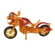 thumbnail image 1 of Modelo De Motocicleta Figura De Metal Artesanía Decoración De Recuerdo Para Bar Sala De Estar Café Rojo, 1 of 3