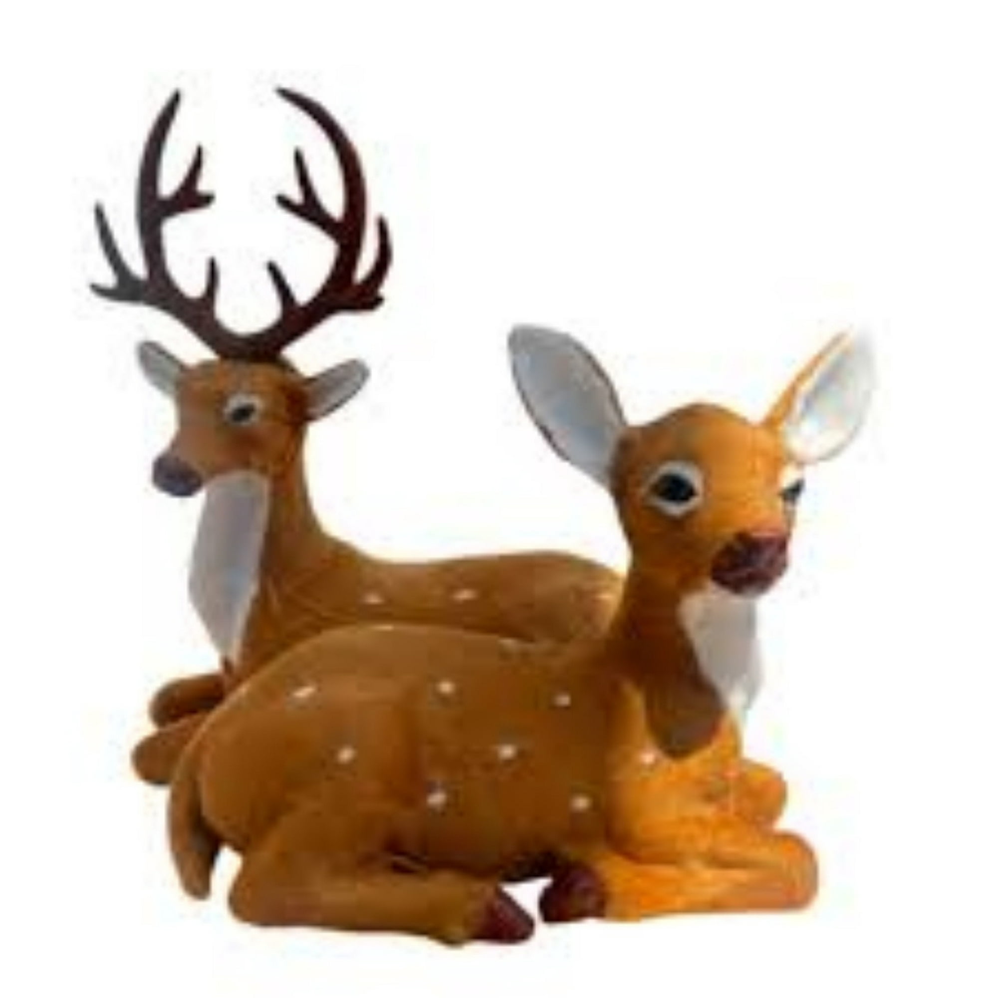 Genérico - Pareja De Renos Adorno Navidad Decorativo