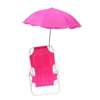 Ioensy - Silla De Exterior Para Niños Silla De Playa Para Eventos Deportivos Pesca Mochilero Rojo