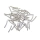 thumbnail image 2 of 50 unids 2.7 mm tubo liso curvado cuentas de fideos joyería diy hacer blanco dorar, 2 of 5