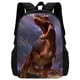 thumbnail image 1 of Mochila Jurassic Period Pattern School Backpack for Child ,Cartoon Dinosaur School Bags for Boys Girls,School Backpack for Child, 1 of 3