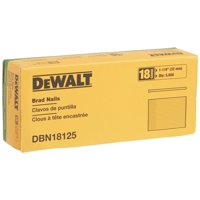Brad Nails Dewalt Heavy Duty, 18 Ga, 32 Mm, Paquete De 5000 Unidades (Dbn18125)