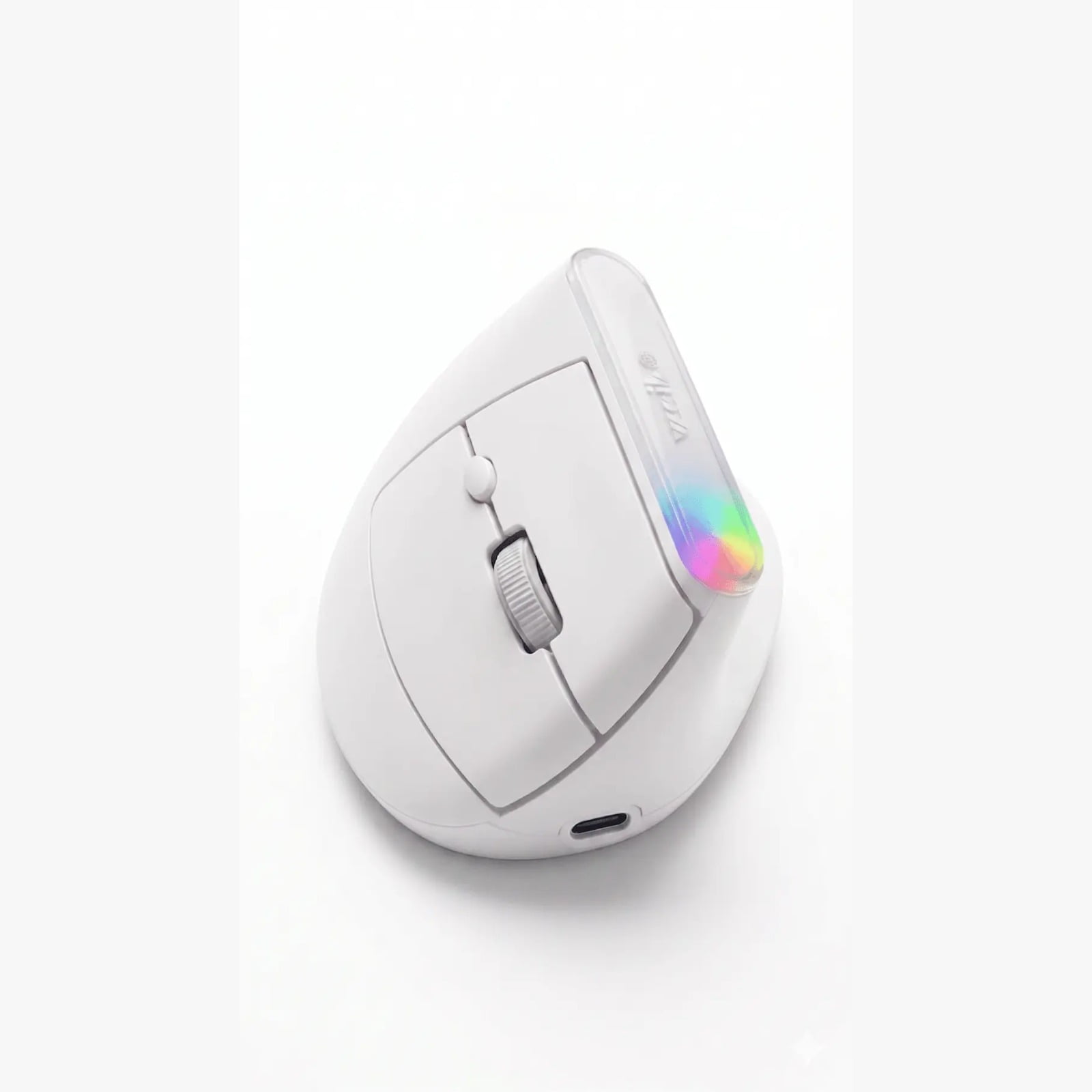 Veibo - Mouse Vertical Inalámbrico Ergonómico Wb-889 - Blanco..