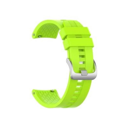 Genérico - Correa Silicona Compatible Con Huawei Gt/Gt2/Gt3 46Mm 22Mm Verde