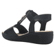 thumbnail image 4 of Sandalia Mujer Negro Comfortflex 2586404 Casual, 4 of 7