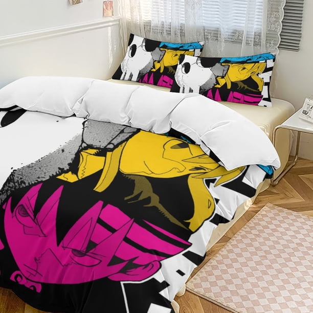 Soul Eater Anime Home Bed 3-piece Set Classic Japanese Anime Polyester Wash Student Dormitory Set