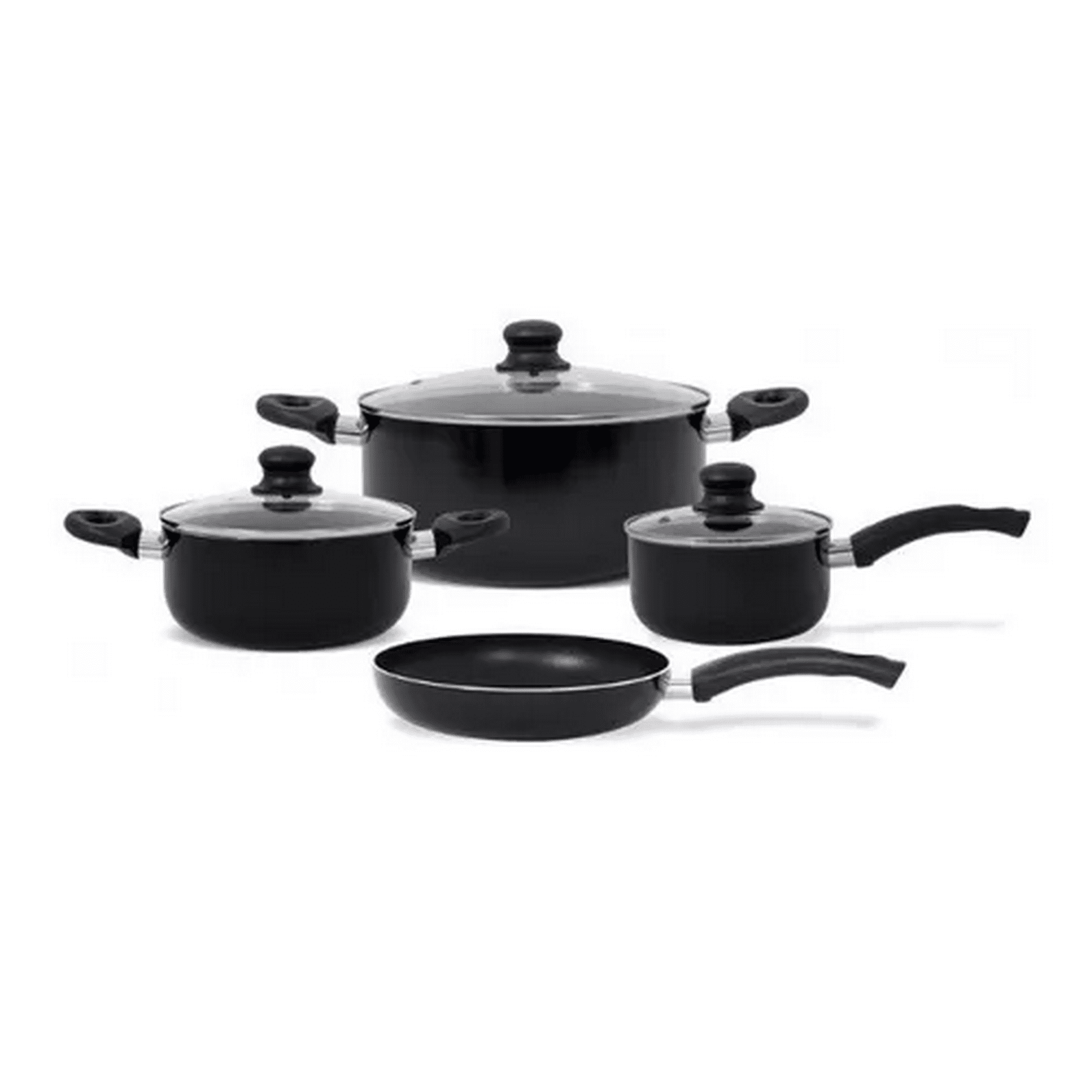 Genérico - Batería De Cocina Antiadherente, Juego De Ollas De 7 Piezas
