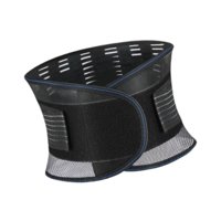 Ioensy - Cinturón De Soporte Para La Espalda Cinturón De Soporte Lumbar Transpirable Para Entrenamiento Sentado En La Oficina