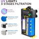 thumbnail image 2 of Filtro interno para acuario Weipro TU-900 850 L/h 9 W luz UV, 2 of 7