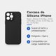 thumbnail image 3 of Carcasa Funda Silicona Negra para iPhone 14 Pro Max con Interior de Microfibra, 3 of 4