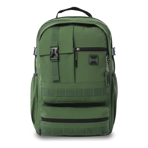 Mochila Universitario Porta Pc 15.4 Spa Verde Hombre