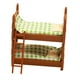 thumbnail image 5 of Casa De Muñecas Litera Exquisita Con Almohadas Colchón Lindo Modelo De Cama Doble, 5 of 5