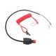 thumbnail image 3 of Universal Kill Stop Switch Safety Tether Para Reemplazo De Lancha Motora, 3 of 5