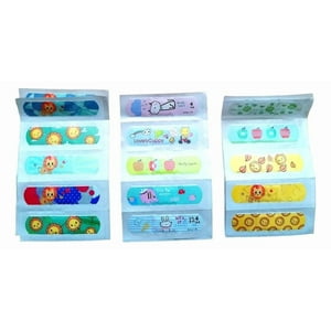 Genérico - Set 7 Pack Parche Curitas Infantil Heridas Lau