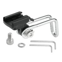 Ioensy - Soporte Para Linterna De Bicicleta, Horquilla Central, Soporte Para Faro De Bicicleta Para Ciclismo B03B10