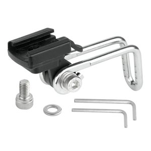 Ioensy - Soporte Para Linterna De Bicicleta, Horquilla Central, Soporte Para Faro De Bicicleta Para Ciclismo B03B10