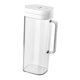 thumbnail image 3 of Jarra De Agua De Gran Capacidad Con Asa Para Bebidas, Agua, Picnic, Color Blanco, 3 of 5