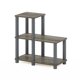 thumbnail image 1 of Estantería decorativa Furinno Turn-N-Tube de roble francés/gris, 1 of 5