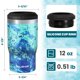 thumbnail image 4 of Can Cooler HAUSHOF 4 en 1, aislante, 12 onzas, camuflaje azul, 4 of 7