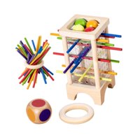 Bothyi - Juego De Equilibrio Con Palitos De Colores Montessori, Juguete Para Desarrollar La Motricidad Fina En Niños En Edad Preescolar