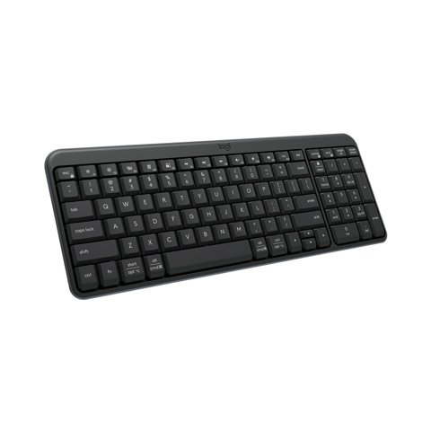 Teclado Bluetooth Logitech K250 Con Teclado Numérico Para Windows/Macos