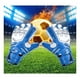 thumbnail image 3 of Guante De Arquero Fútbol Antideslizantes Niños Y Adultos Azul, 6, 3 of 3