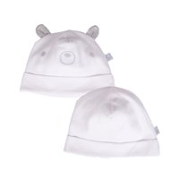 Gorro Bebé Unisex Pack 2 Pcs Blanco Pillin
