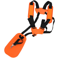 Arnés Profesional Erux Para Desmalezadora Y Orilladora Naranja