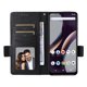 thumbnail image 2 of Funda Cartera para BLU G54 Tapa Flip con Ranuras y Soporte Negro, 2 of 5