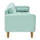 thumbnail image 5 of Sofa Retro 3c Felpa 04 Verde Agua, 5 of 6