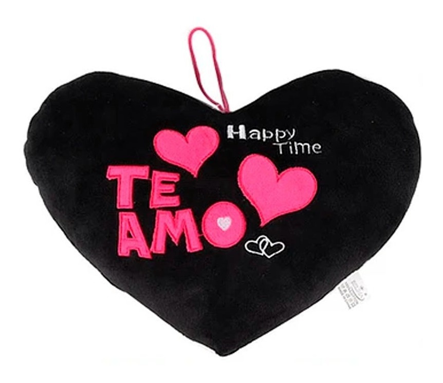 Genérico - Cojín Te Amo Color Aleatorio 40Cm